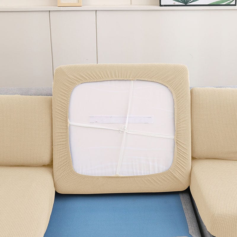 Beige - Housse pour coussin de canapé imperméable La Maison des Housses