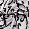 Blanc et noir - Housse pour coussin de canapé La Maison des Housses