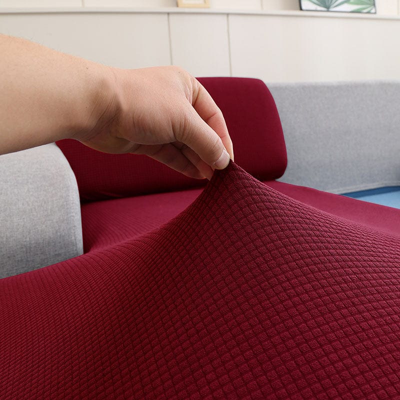 Bordeaux - Housse pour coussin de canapé imperméable La Maison des Housses