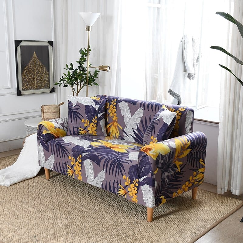 Housse canapé Cattleya - Housses 100% Waterproof et Ultra résistantes Extensibles de Fauteuil et Canapé La Maison des Housses