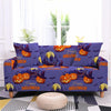 Housse canapé Happy scary Halloween - Housses Extensibles de Fauteuil et Canapé La Maison des Housses