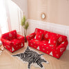 Housse canapé Red Christmas - Housses Extensibles de Fauteuil et Canapé La Maison des Housses