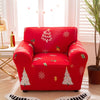 Housse canapé Red Christmas - Housses Extensibles de Fauteuil et Canapé La Maison des Housses