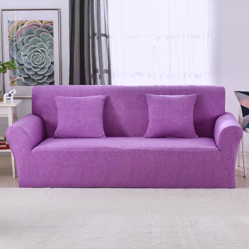 Housse canapé Violet - Housses Extensibles de Fauteuil et Canapé La Maison des Housses