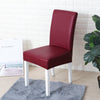 Housse chaise Bordeaux - Housses Extensibles de chaise en simili cuir La Maison des Housses