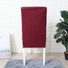 Housse chaise Bordeaux - Housses Extensibles de chaise en simili cuir La Maison des Housses