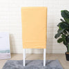 Housse chaise Jaune - Housses Extensibles de chaise en simili cuir La Maison des Housses