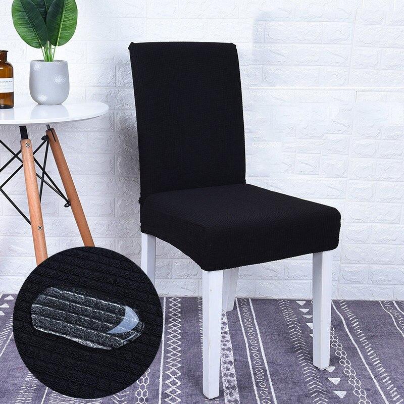 Housse chaise Noir - Housses de chaises - 100% Waterproof et Ultra résistantes La Maison des Housses