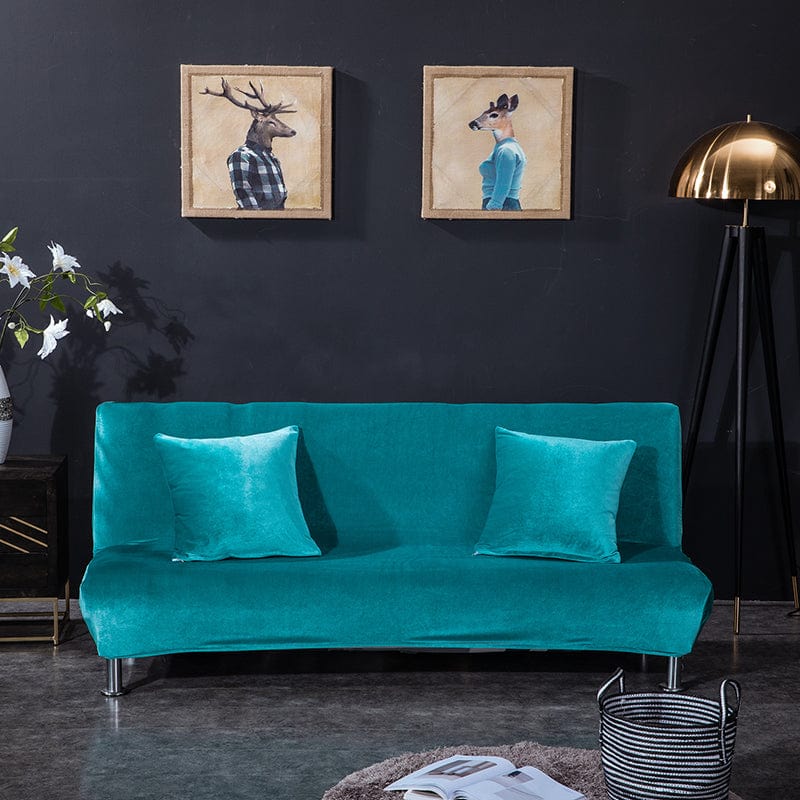 Housse clic clac Bleu turquoise - Housse de Clic Clac La Maison des Housses