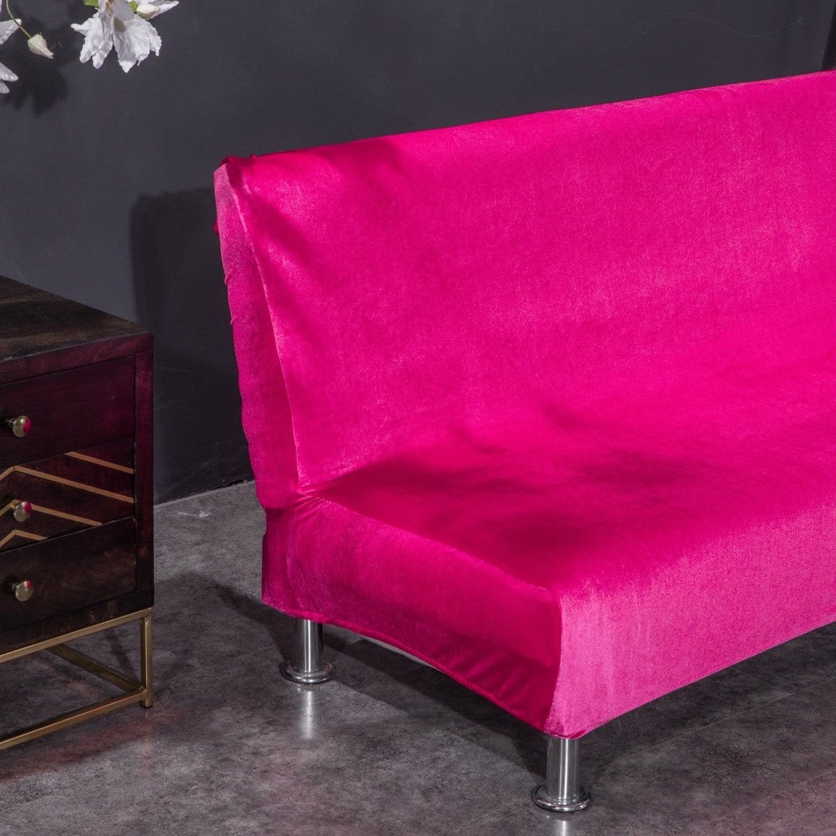 Housse clic clac Rose fuchsia - Housse de Clic Clac La Maison des Housses