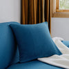 Housse coussin Bleu - 1 pièce - Housses 100% Waterproof et Ultra résistantes extensible de coussin 45 CM X 45 CM La Maison des Housses