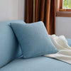 Housse coussin Bleu ciel - 1 pièce - Housses 100% Waterproof et Ultra résistantes extensible de coussin 45 CM X 45 CM La Maison des Housses