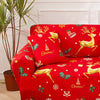 Housse coussin Christmas gold - 2 pièces - Housses extensibles de coussin 45 CM X 45 CM La Maison des Housses