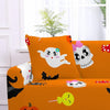 Housse coussin Cute Halloween - 2 pièces - Housses extensibles de coussin 45 CM X 45 CM La Maison des Housses