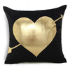 Housse coussin Heart Arrow - 1 pièce - Housses extensibles de coussin 45 CM X 45 CM La Maison des Housses