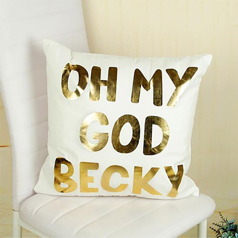 Housse coussin Oh My Becky - 1 pièce - Housses extensibles de coussin 45 CM X 45 CM La Maison des Housses