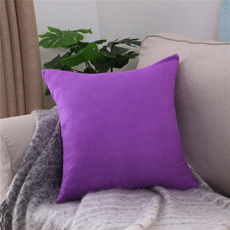 Housse coussin Purple - 2 pièces - Housses extensibles de coussin 45 CM X 45 CM La Maison des Housses