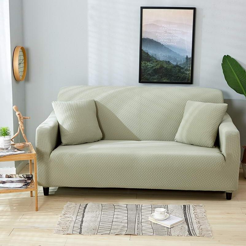 Housse coussin Vert - 1 pièce - Housses 100% Waterproof et Ultra résistantes extensible de coussin 45 CM X 45 CM La Maison des Housses