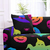 Housse coussin Witch Halloween - 2 pièces - Housses extensibles de coussin 45 CM X 45 CM La Maison des Housses