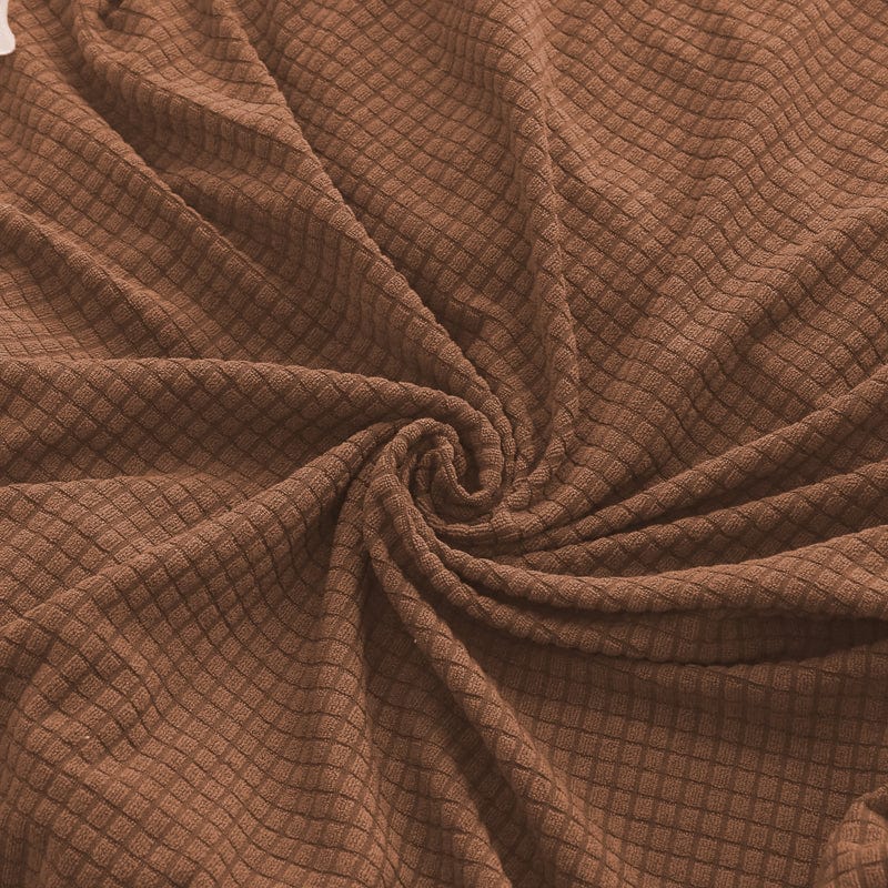 Marron clair - Housse pour coussin de canapé imperméable La Maison des Housses