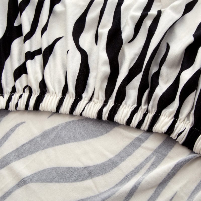 Zebra - Housse pour coussin de canapé La Maison des Housses