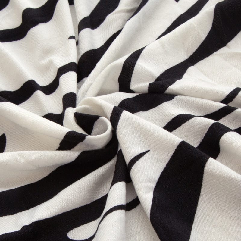 Zebra - Housse pour coussin de canapé La Maison des Housses